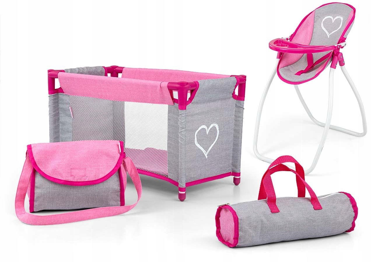 Sada bábik Milly Mally Elsa Prestige Pink